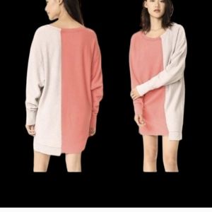 Free People Asymmetrical Oversized Sweatshirt